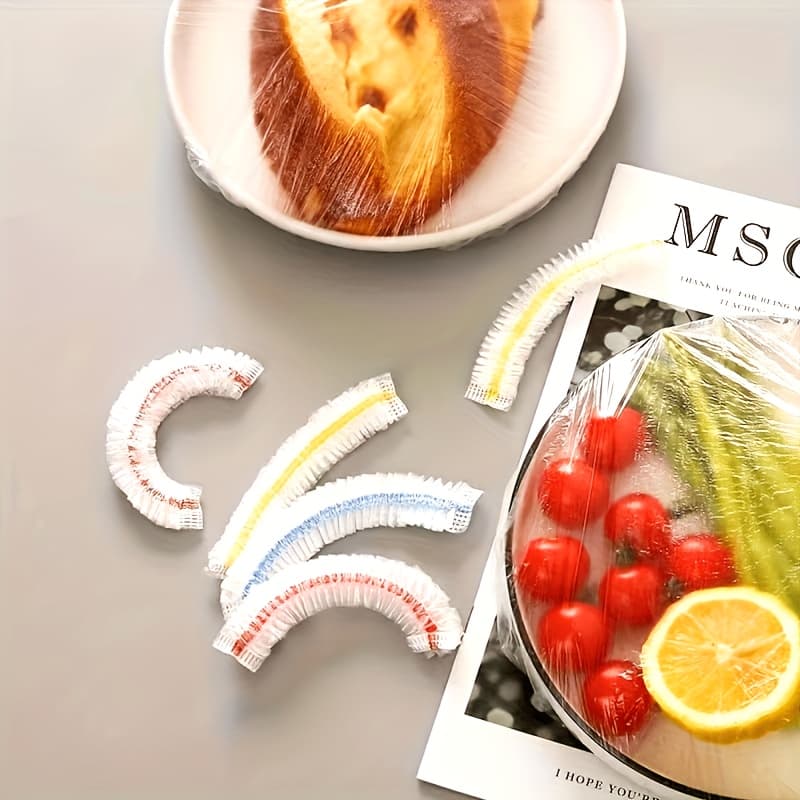 Fundas elásticas para alimentos, 100/300 piezas